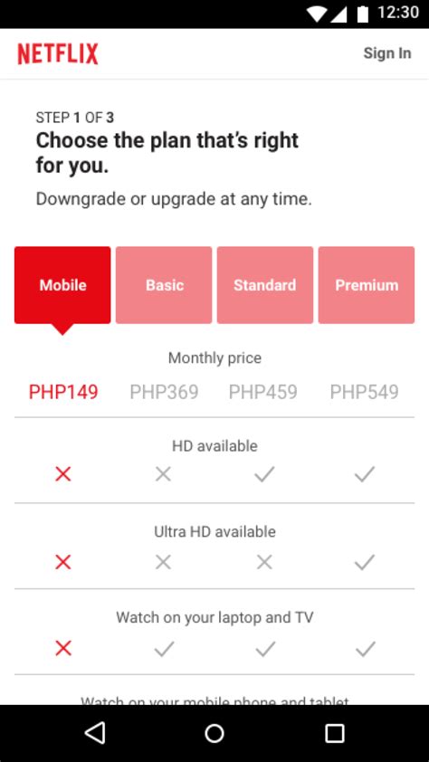 netflix philippines plans
